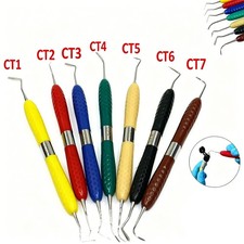 Dental Composite Resin Filling Spatulas Aesthetic Restoration Instrument CT1-CT7