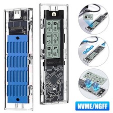 M.2 NVMe/NGFF SSD to USB 3.2 External SSD Reader Converter Adapter Enclosure US 