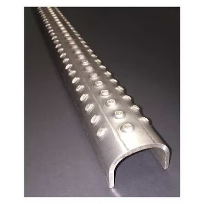 Anti-Slip Ladder Rung, 50 In. L, 8 Gauge,  63A3l125-48.75