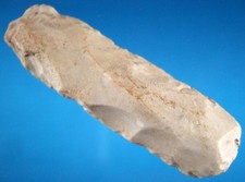Very Fine Authentic Illinois Flint Chisel with SCA COA Arrowheads