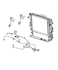 Genuine Mopar Front End Module Wiring 68563550AB