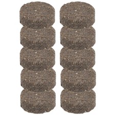 10Pcs Dried Wood Blocks Natural Firelighters BBQ Camping Fire Making Blocks 8.18 per lighter