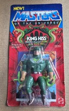 Masters of the Universe 1985 King Hiss MOC - NEW SEALED New Movie