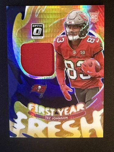 2025 Donruss Optic Tez Johnson Base (RAW)