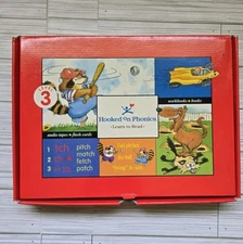 Hooked On Phonics Learn To Read Level 3, With Books,Cassettes, Cards& Workbook