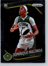 2025 WNBA Prizm Dominque Malonga Base RC Rookie