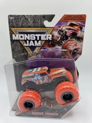 2026 Spin Master Monster Jam Halloween Spooky Collection Grave Digger