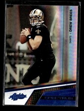 Drew Brees: 2010 Absolute Memorabilia Spectrum Platinum Card /5 #60