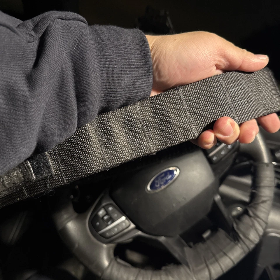 Cinturón táctico Lead Devil USA Hidden Molle 1,75 grande con cinturón interior negro Foto 4 de 4