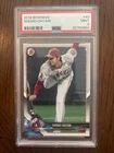 2018 Bowman Shohei Ohtani Rookie (RC) #49 PSA 9 Mint LA Angels