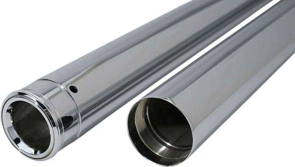 Tubos de garfo cromados show ciclo personalizado 41 mm - 20,25 pol. Motocicleta Street T 2000UC - Imagem 3 de 4