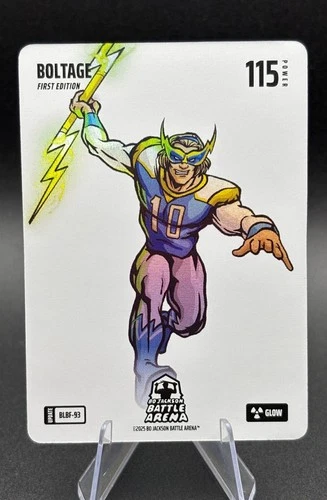 Bo Jackson Battle Arena Update- BOLTAGE "Justin Herbert" Blizzard Glow #BLBF-93