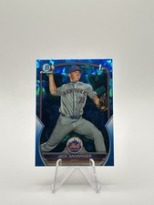 2023 Bowman Chrome Draft Sapphire Edition Jack Wenninger 1st Mets