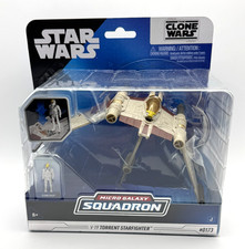 Star Wars Micro Galaxy Squadron V-19 Torrent Starfighter  0173 Ser. 8 Clone Wars