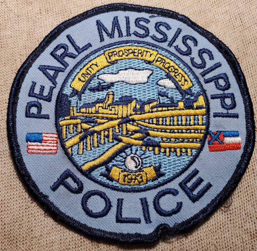MS Pearl Mississippi Police Shoulder Patch