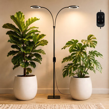 Grow Light for Large Indoor Plants Full Spectrum Floor Lamp Adjustable Height