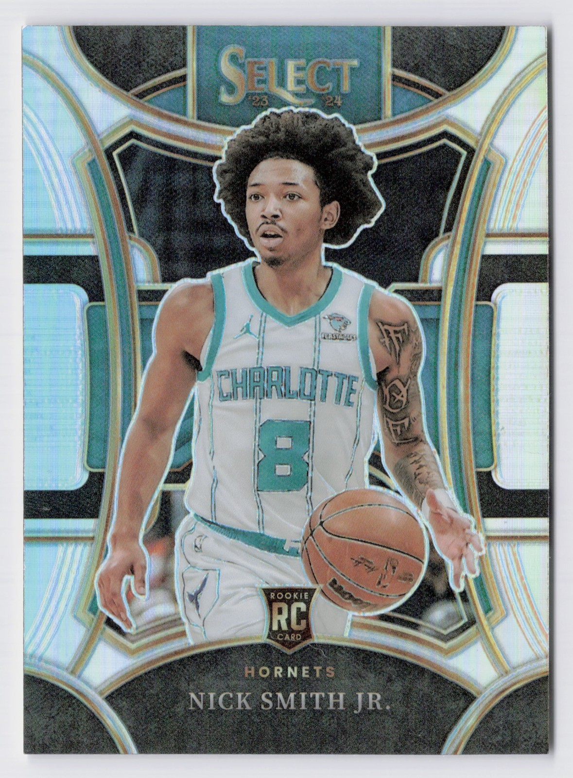 2023-24 Panini Select Mezzanine Level Nick Smith Jr. #310 Silver Prizm (RC)