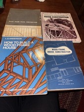 Holzrahmenbau Vintage Buch Lot Anderson Landwirtschaftsministerium