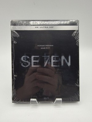 Seven (Se7en) 4K Ultra HD Blu-Ray Brand New & Sealed: Brad Pitt & Morgan Freeman