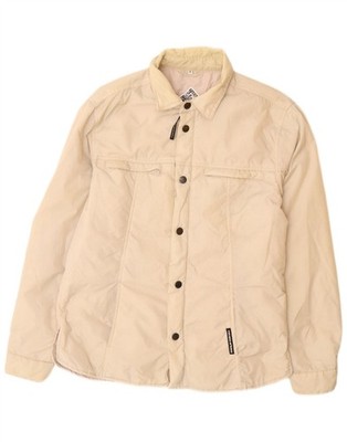 TUCANO URBANO Herren Wattierte Jacke UK 38 Medium Off White Nylon FS13