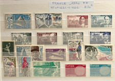 TIMBRES FRANCE 1970 YT N° 1621 à 1662 NEUFS ** MNH