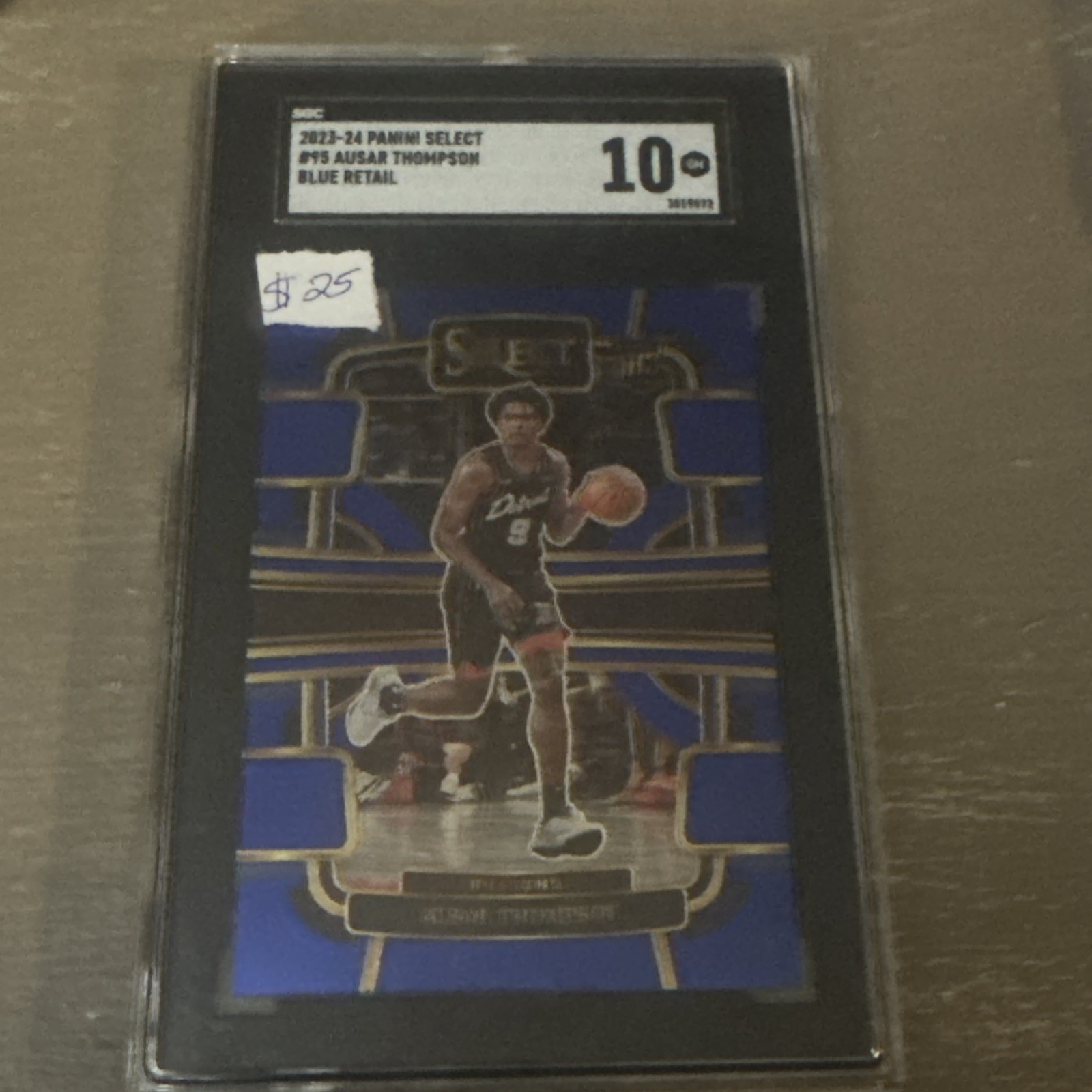 2023-24 Panini Select - Concourse Ausar Thompson #95 Blue (RC)