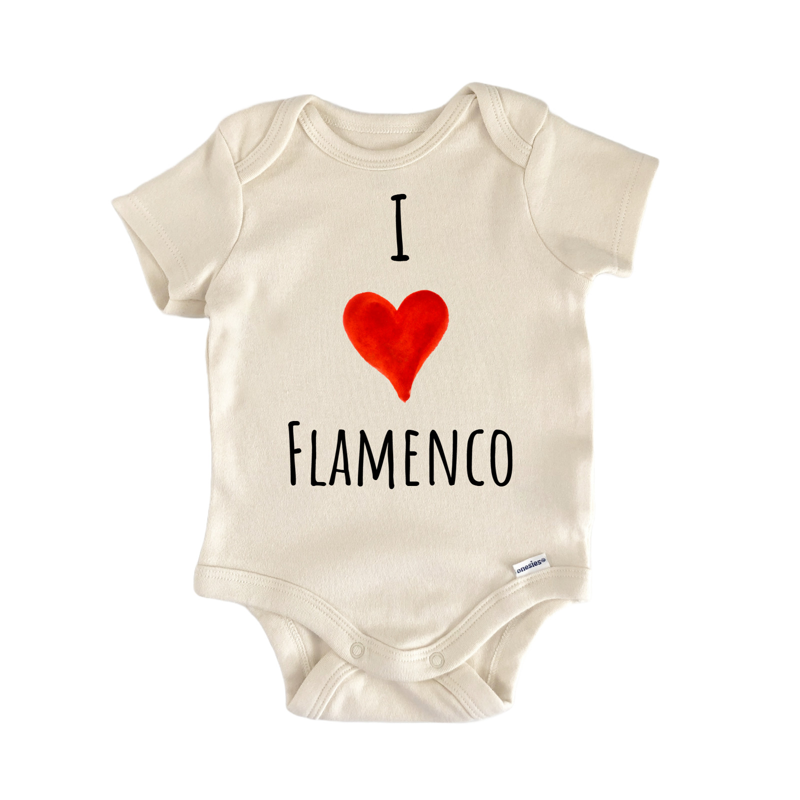 Body I Love Flamenco Recién Nacido Bebé Onesie®