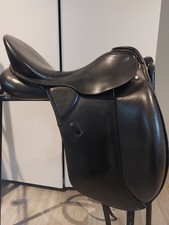 Kieffer Lusitano Black Dressage Saddle 17.5