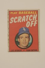 Topps Baseball Scratch Off Luis Aparicio