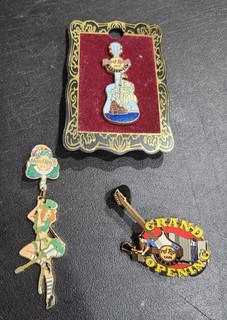 Hard Rock Cafe Lot Of 3 Enamel pins lot #4
