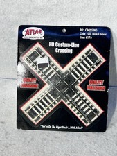 Nice Atlas Code 100 Crossing 90 Degree Nickel Silver HO
