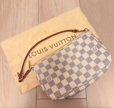 Louis Vuitton Pochette Accessoires NM Damier Azur N41207