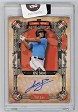 2023 wild card Jose Salas RC 5 card draw auto ORANGE parallel 3/5
