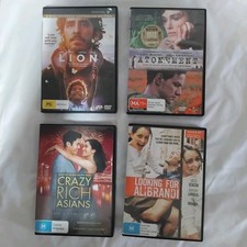 Movie Bundle: Crazy Rich Asians, looking for Alibrandi, Atonement,Lion.