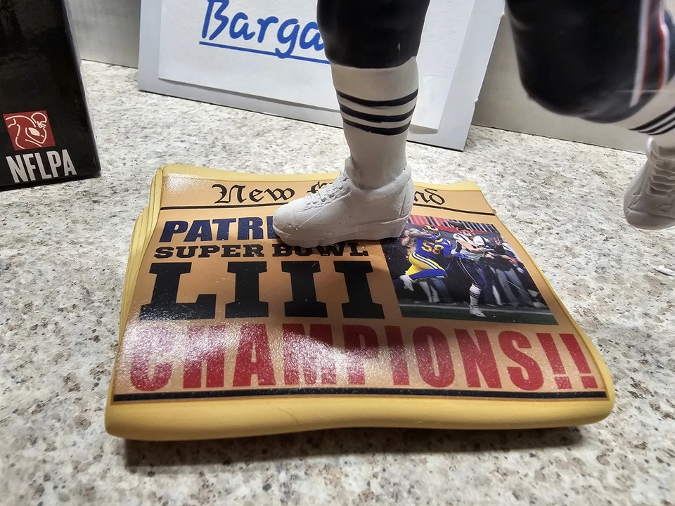 Bobblehead Rob Gronkowski New England Patriots NFL 2019 #'d FOCO NUEVO EN CAJA... Foto 3 de 4