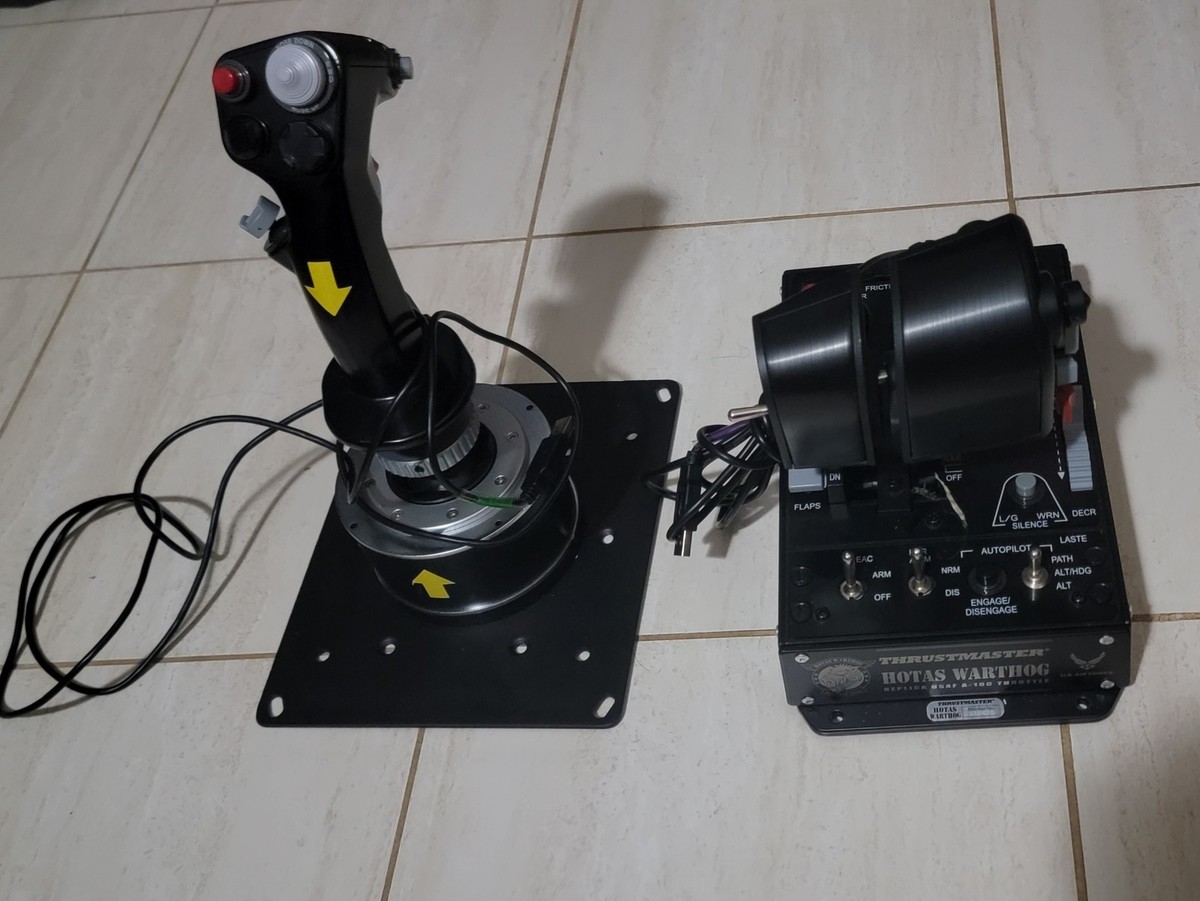Thrustmaster HOTAS Warthog Flight Stick and Throttle for PC