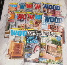 Wood/Family Handyman 13 Magazine Lot