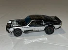 Hot Wheels Redline 1970 Boss Hoss Silver Club Car Chrome Mustang Dark Interior