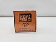 Turmeric Coconut Oil Shampoo Bar New/sealed 4.2 oz 120g Free Shipping