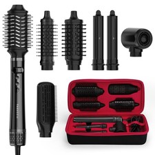 7-in-1 Hair Dryer Brush  Hair Styler, Fast Drying Blow Dryer Curling Styling