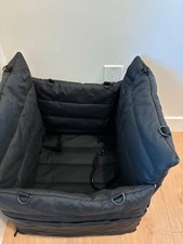 Dog Cat Pet Car Seat with Travel Booster/Safety Leash for Dogs up to 25 pounds