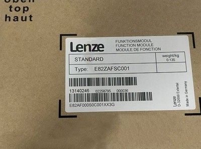 E82ZAFSC001 1PCS New Lenze Function Module E82ZAFSC001 #as