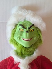 Dr Suess How The Grinch Stole Christmas Transforming Talking Plush Doll 2000