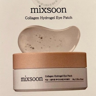 MIXSOON Bean Hydrogel Eye Patch | Firming & Hydrating Under Eye Mask 60 counts