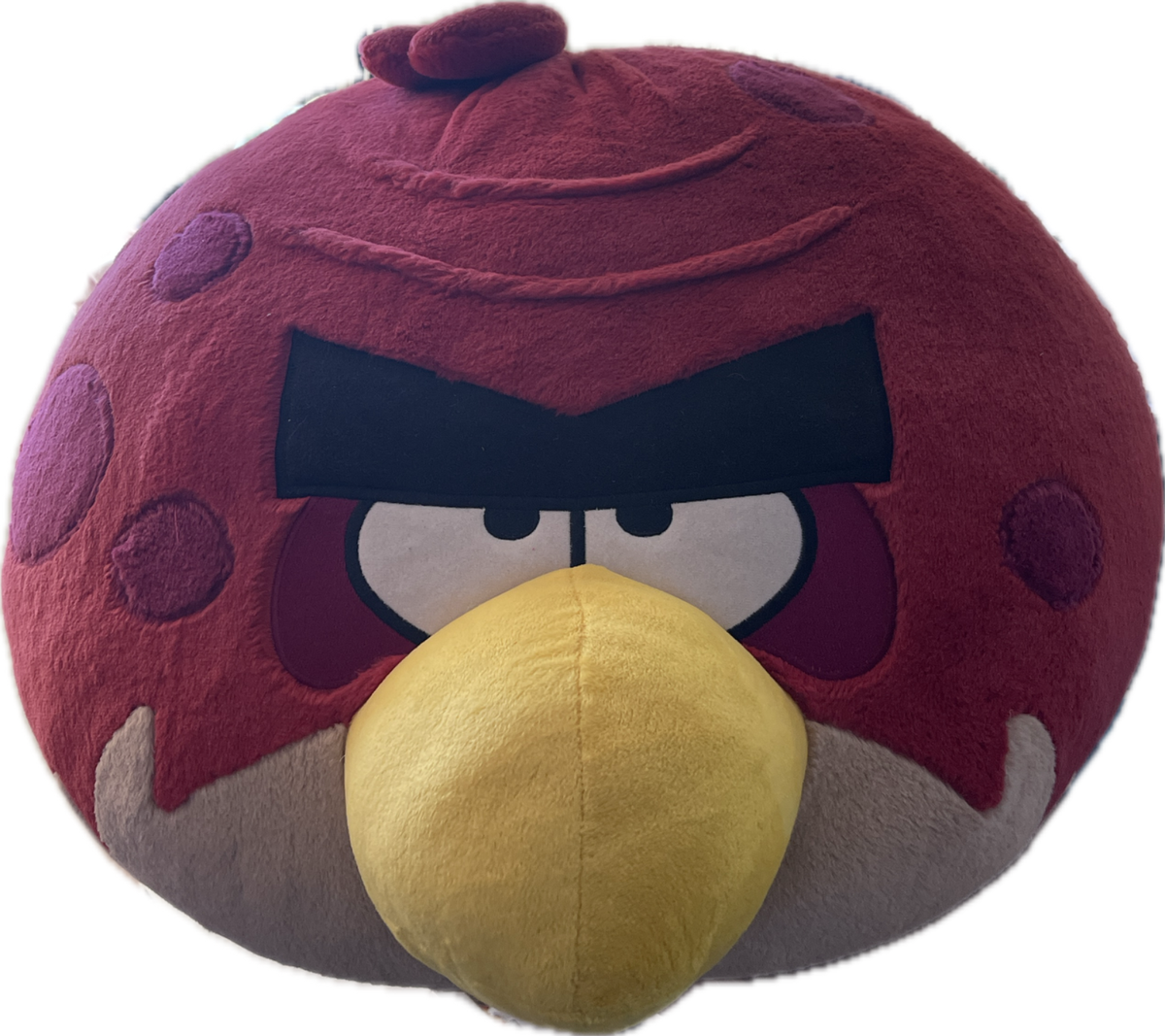 Angry Birds Terence Red Big Brother Plush Jumbo Rare about: 35cm X