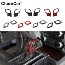 Gear Shifter Head Trim Cover Shift Knob Decorative Trim for Ford F150 2015-2020