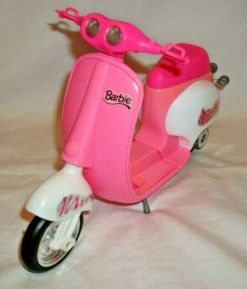 Vintage 1997 Barbie Pink Motor Scooter Mattel | eBay