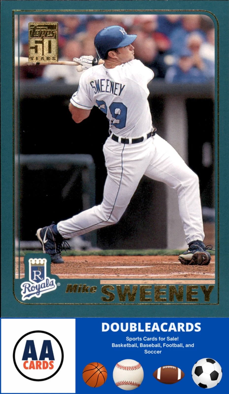 Mike Sweeney trading card