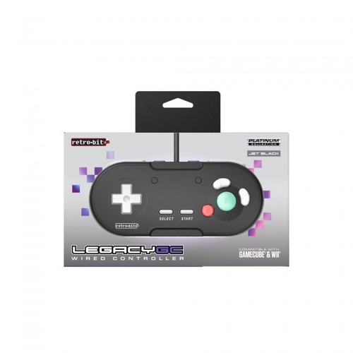 Retro-Bit LegacyGC Wired Controller for Gamecube & Wii - Black - Picture 8 of 8