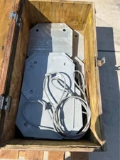 4 X Tent /Bounce house anchor plates with galvanized wire rope rigging equipment